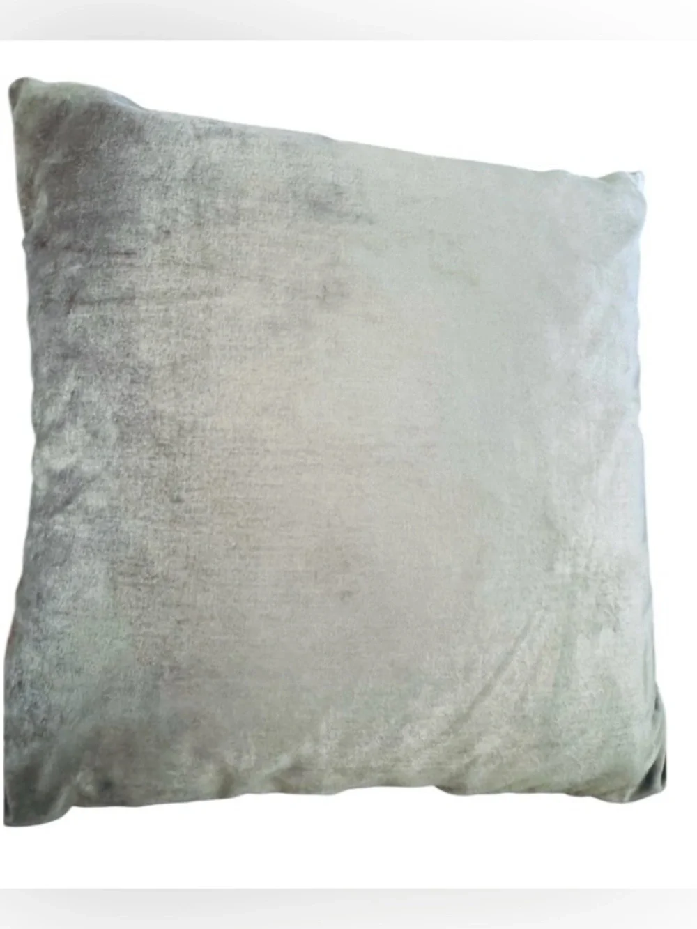 Z Gallerie 24 inch Pillow Cover Sham Lavender Purple Accent Beaded Velvet Luxury